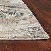 7' Runner Natural Abstract Runner Rug