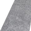 8' Grey Heather Plain Runner Rug