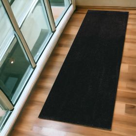 2' X 7' Espresso Plain Runner Rug