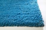 3' X 5' Highlighter Blue Plain Area Rug