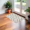 3' X 5' Polypropylene Natural Area Rug