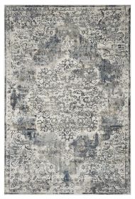 3' X 5' Ivory Medallion Area Rug