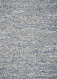 3' X 5' Ocean Blue Hand Tufted Abstract Indoor Area Rug