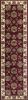 8' X 11' Red Ivory Machine Woven Floral Traditional Indoor Area Rug