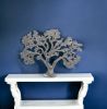 22" Silver Aluminum Decorative Wall Sculpture