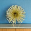 10" Antique Gold Finish Large Urchin Sphere