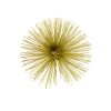 8" Gold Metal Sea Urchin Spiky Sphere