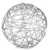 12" X 12" X 12" Silver Extra Large Wire Sphere