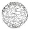 12" X 12" X 12" Silver Extra Large Wire Sphere