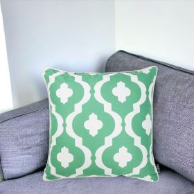 18" Turquoise Throw Pillow Cover