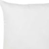 Set Of 2 White Brushed Twill Decorative Throw Pillow Covers