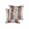 18" X 18" X 5" Acrylic Plush Polyester Polyfill Lynx 2 Pack Pillow