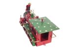 Handmade Tin Christmas Train Model