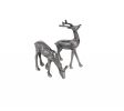 Stag And Doe Bookends Or Sculptures