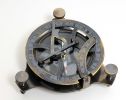 3.25" X 3.25" X 3.25" Sundial Compass In Wood Box Small