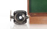 2.5" X 4" X 2" Folding Monocular In Wood Box