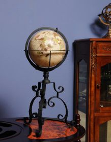 11" X 11" X 22.5" Globe On Tristand