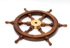 24" X 24" X 2" Ship Wheel