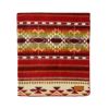 93" X 82" Red Woven Mod Acrylic Throw Blanket