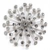 Contemporary Silver Bling Wall Art