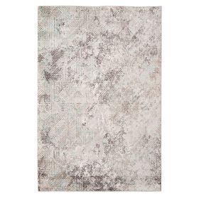 4' X 6' Gray Abstract Area Rug