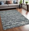 60 X 84 Blue Wool Rug