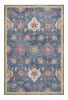 10' X 13' Blue Polypropylene Rug