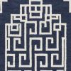 2' X 4' Ivory Wool Medallion Hand Tufted Area Rug