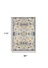 8' X 10' Ivory Hand Tufted Area Rug