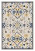 8' X 10' Ivory Hand Tufted Area Rug