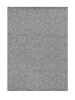 9' X 13' Grey Hand Tufted Space Dyed Floral Ogee Indoor Area Rug