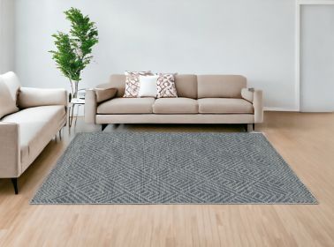 108 X 156 Denim Wool Rug