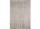 3' X 5' Ivory Or Grey Geometric Lines Area Rug