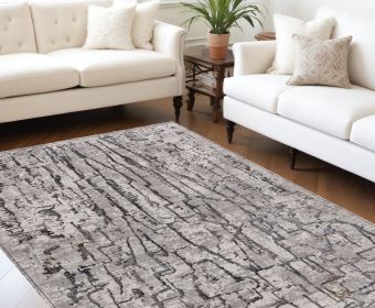 10' X 13' Grey Area Rug