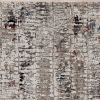 4' X 5' Beige Or Grey Abstract Area Rug