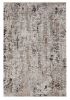 4' X 5' Beige Or Grey Abstract Area Rug