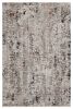 5' X 8'  Beige Or Grey Abstract Transitional Indoor Area Rug