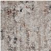 5' X 8'  Beige Or Grey Abstract Transitional Indoor Area Rug