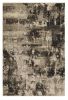 5' X 8' Ivory Or Charcoal Abstract Transitional Indoor Area Rug