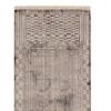 2' X 8' Natural Geometric Bars Runner Rug