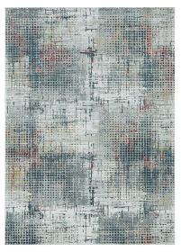 3' X 5' Grey Or  Brick Polypropylene And  Polyester Rug