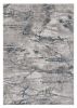 10' X 13' Grey Polypropylene And  Polyester Rug