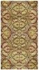 63" X 91" Gold Polypropylene Rug