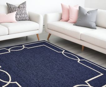 7' X 10' Ocean Polypropylene Rug