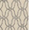 8' X 10' Silver Ivory Hand Tufted Vermicular Indoor Area Rug