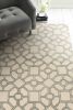 5' X 7' Beige Hand Tufted Geometric Indoor Area Rug