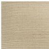 7' X 10' Ivory Hand Woven Wool And Jute Indoor Area Rug