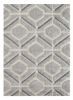 3' X 5'  Grey Polypropylene Rug