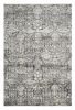 5' X 8' Grey Polyester Or  Viscose Rug