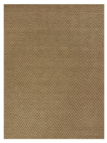 5' X 8' Natural Herringbone Weave Indoor Jute Area Rug